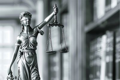 Foto: Statue von Justitia